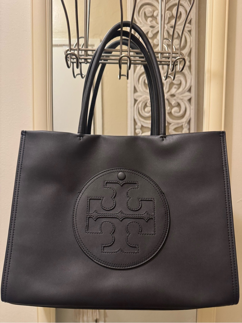 Tory Burch Black Ella Tote